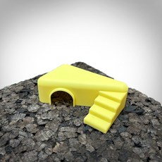 디마트 치즈은신처 크레하우스, 1개, 블링 옐로우