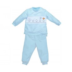 Vivibaby 快樂鳥長袖套裝 嬰兒兒童純棉居家服 台灣製造 男女寶寶保暖套裝