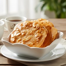 健康本味 手工餅乾 杏仁瓦片 90g, 1個