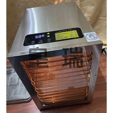 強化玻璃透視12層雙風扇不鏽鋼乾果機 食物風乾機 食物烘乾機 食物乾燥機, 基本款, 不鏽鋼網, 12p