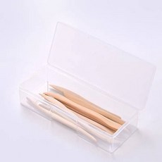 미니 도자기 만들기 회전판 손물레 업그레이드 물레 공예 소형 키트 공방 패키지, H. 우드 클레이 10종 세트+수납함