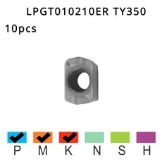 MFH 고속 밀링 커터 aseismatic 08 LPGT 용으로 빠르게 전달 ER-GM, 03 LPGT010210ER TY350, 08 MFH01 14-C16-3T-120L