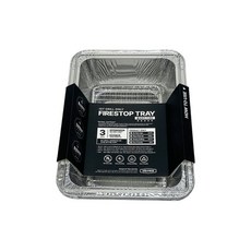 VELTRIX FIRESTOP TRAY 一單位拋棄式炭火盤(3入組), 1個, 3入一組