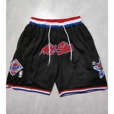 NBA 저스트 돈 올스타 블랙 포켓 볼 팬츠 농구 반바지
