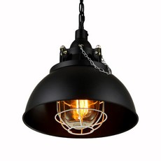 WEN CHANG 文昌家具 LOFT工業風半圓形有網吊燈