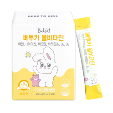 베투키 올비타민 액상 어린이 유아 종합 멀티 비타민 아연 엽산, 1개, 30회분