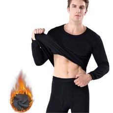 기모안감 발열 남자 내의 셋트 내복셋트 겨울내복 내의 내복 기모 슬림 세트 보온 남성 상하의 이너 안감