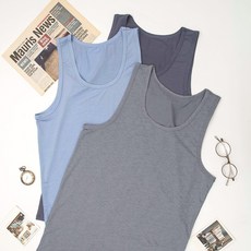 BFL 쿨 인견 남성 민소매 런닝셔츠 3매입 세트