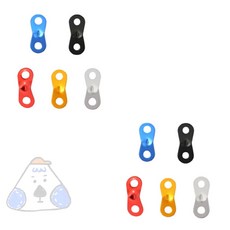 트레분 텐트 로프 땅콩 스토퍼 텐트스트랩 타프고정 캠핑스토퍼 로프스토퍼, 검정색