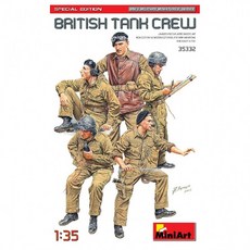 MINI35332 1/35 British Tank Crew Special Edition, 1개