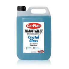 英國CarPlan TRADE VALET 玻璃清潔劑 5L，快速清潔、不留水痕、視野清晰, 1個, 5L