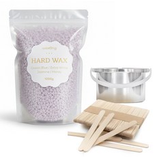 왁쏭 비즈 하드왁스 SET상품 우드스틱 50개 + 워머기용 캔 SET + 대용량 왁스 자스민 1kg, 1개