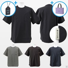 스노우피크 반팔 티셔츠 루트 베이직 여름 반팔티 면티 남성 여성 공용 차콜 카키 블루