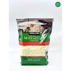 Kirkland Signature Mozzarela Shredded Cheese 커클랜드 시그니처 모짜렐라 슈레드 치즈, 1.13kg, 1개