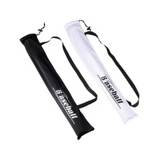 제품공감 야구 방망이 스포츠 배트 장비 가방, 2개, 화이트+블랙
