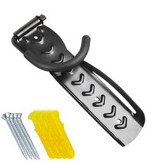 BCCN 掛勾加大壁掛式展示架 黑色壁掛式吊車架 腳踏車壁掛架 單車掛壁架 自行車掛壁式掛車架 自行車 腳踏車 單車用, 1個