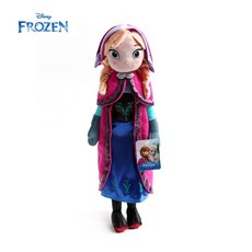 디즈니 겨울왕국 엘사 안나 산타 올라프 대형 눈사람 인형 캐릭터인형, 안나60cm, 1개