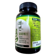 상쾌한 변화를 주는 알로에 정수분 보충 건강식품 풍부한 영양소 함유 360정 1개