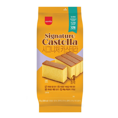 삼립 시그니처 카스테라 유통기한 2026.02.16, 4개, 125g