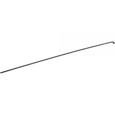 자전거 스포크 DT Swiss Champion 2.0 라운드 스포크 J-벤드/스트레이트 풀 헤드 구리 캡이 있는 검정색 자, DT 스위스 프로 헤드 알루미늄 스포크 니플 2.0x1