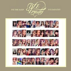 아이브 컴백 EMPATHY 앨범 포카 ATTITUDE 특전 WITHMUU 포토카드 50장 중복없음, 이서