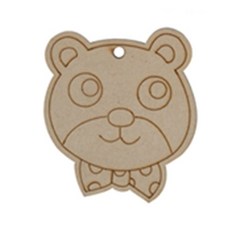 팬시우드 엄마표미술놀이 나무색칠 곰 놀이미술