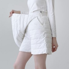 여성 골프 패딩 반바지 방한 기모 겨울 골프웨어 726