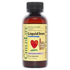 CHILDLIFE 孩童鐵質補充液 莓果味, 1瓶, 118ml