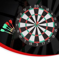 양면 원형 핀포함 홈파티 이중 게임 오락 운동 다트 45395EA 1(pc)
