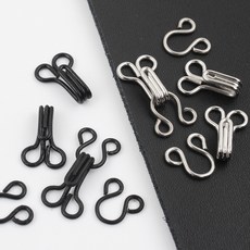 걸고리 브라고리 의류 바지걸고리 후크 브라후크, 걸고리(원단-소)-블랙(3개), 3개