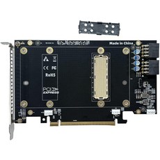 그래픽 카드 SXM2 to PCIE 어댑터 보드 Nwidia Tsela P100 V100 지원 16GB 32GB 브래킷 포함, 그래픽 카드 SXM2 to PCIE 어댑터 보드, Nw