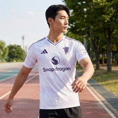 아디다스 맨유 어웨이 통기성 남성 축구 유니폼 저지 No.1814319