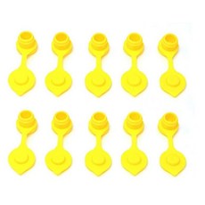 JSP ManufactuRING 링 반지 Pick a PACK 팩 옐로우 연료 가스 캔 벤트 캡 ChiltON 온 Briggs RoTOP 탑 상의ax Gott Anchor 멀티, 10