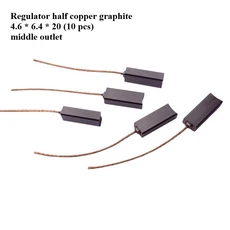 호환 차량 카본 브러쉬 전자 팬 브레이크 워터 펌프 스티어링 전원 12V 24V 모터 카본 브러쉬, 02 Type D 10pcs
