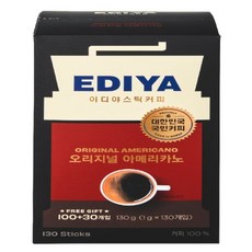 이디야 비니스트 오리지날 아메리카노 100T시즌별 증정기획 변동가능, 1g, 100개입, 1개