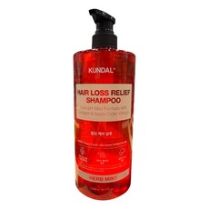 쿤달 애플 사이다 비니거 탈모 샴푸 허브민트향, 1.058L, 1개