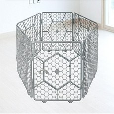 별별마켓 대형 울타리 다크그레이 6P 경계