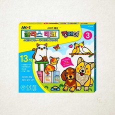 아모스 글라스데코 컨페티 3 미술놀이 1개입