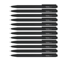 모나미 트리피스 삼각 볼펜 0.7mm, 블랙, 60개