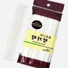 완자마트 일회용 나무젓가락 10p 개별포장