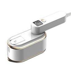 壁掛式蒸汽熨斗，1200W大功率，150ml水箱，三檔可調，乾濕熨燙二合一, 白色