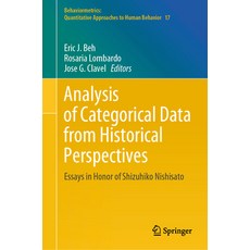 (영문도서) Analysis of Categorical Data from Historical Perspectives: Essays in Honor of Shizuhiko Nishi... Hardcover, Springer, English, 9789819953288