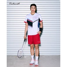 테크니스트 아울렛 TNT5520 반팔 티셔츠 게임복 배드민턴 탁구 스쿼시 스포츠웨어