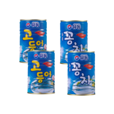 유동 꽁치 400g+고등어 400g 총 통조림, 400g, 4개