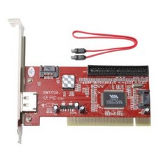 SABRENT SA-IDE88 3포트 직렬 ATA 및 IDE/PATA 133 포트 RAID PCI 컨트롤러 카드