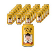 롯데칠성음료 잔치집식혜, 340ml, 18개