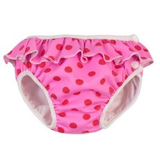 Imse Vimse 游泳尿布 - 粉紅點點, 1個, XL/11-14kg