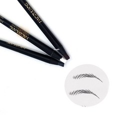 페더링눈썹펜슬 디자인펜슬 반영구펜슬 방수펜슬 눈썹디자인펜슬, 1개, 페더링펜슬_화이트