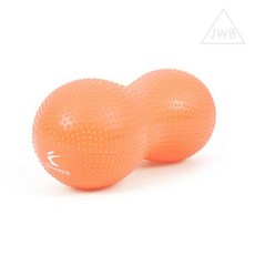 아이워너 돌기형 미니 땅콩 짐볼 자세 재활 마사지 요가 홈트, 코랄