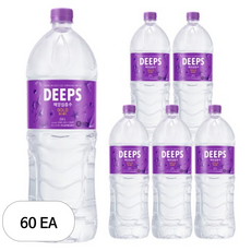 Deeps 먹는 해양심층수 골드, 2L, 60개